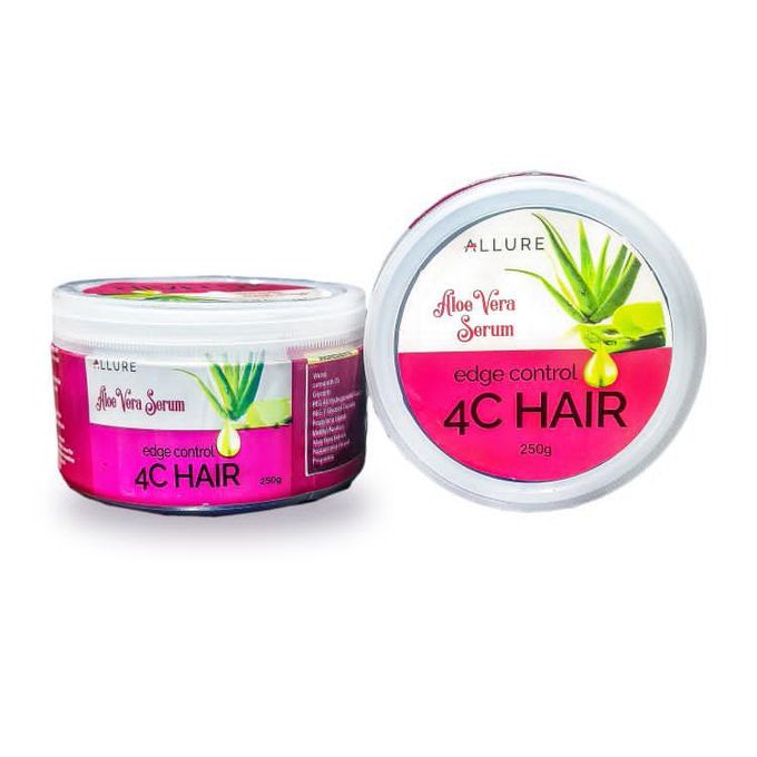 Allure aloe vera serum edge control 4c hair