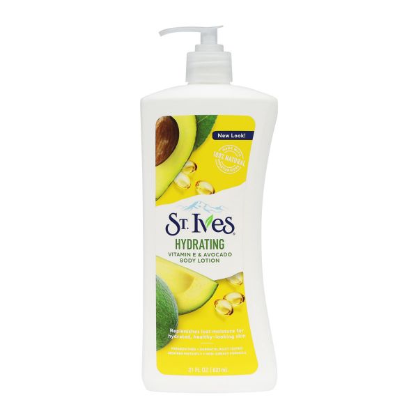 St. Ives Lotion (LABEL:Vitamin E & Avacado