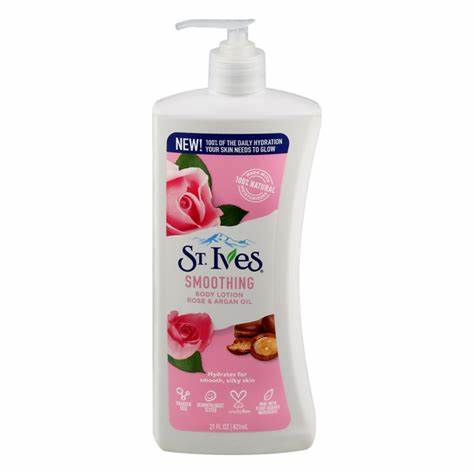 St. Ives Lotion (LABEL:Rose & Argan Oil)