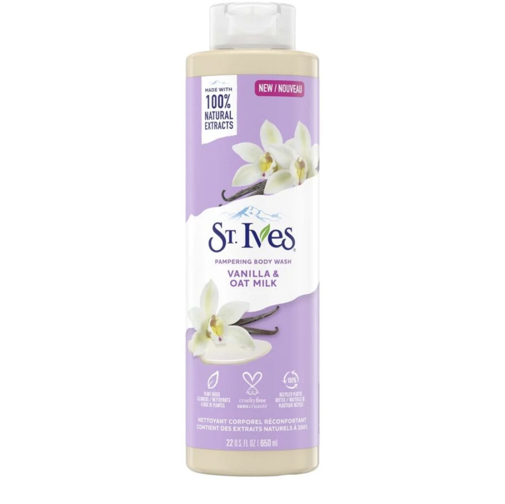 St. Ives Body Wash (LABEL:Vanilla & Oat Milk)
