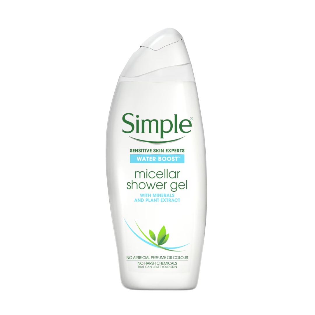 simple micellar shower gel