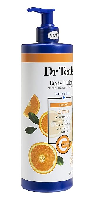 DR TEALS -(Vitamin C & Citrus) Body Lotion with Essential oil 532ml
