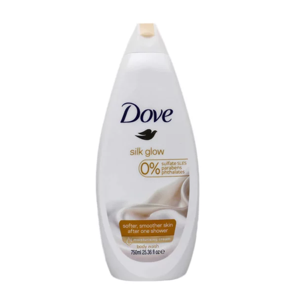 Dove Silk Glow Body Wash 750ml