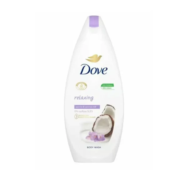 Dove Relaxing Jasmine & Coconut Milk Body Wash 750ml
