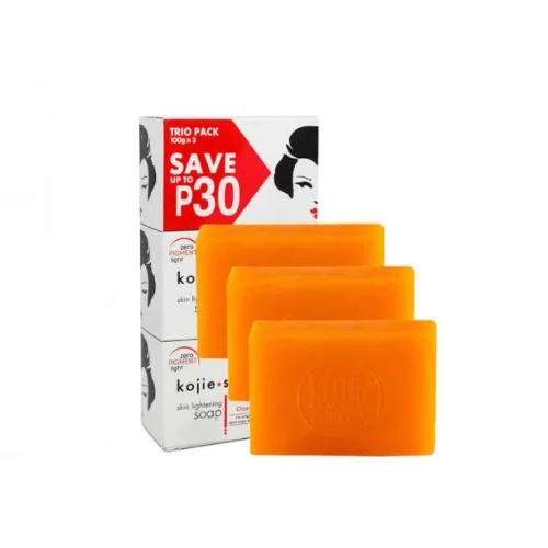 Kojie San SKIN LIGHTENING Soap 3-in-1 Bars Per Pack
